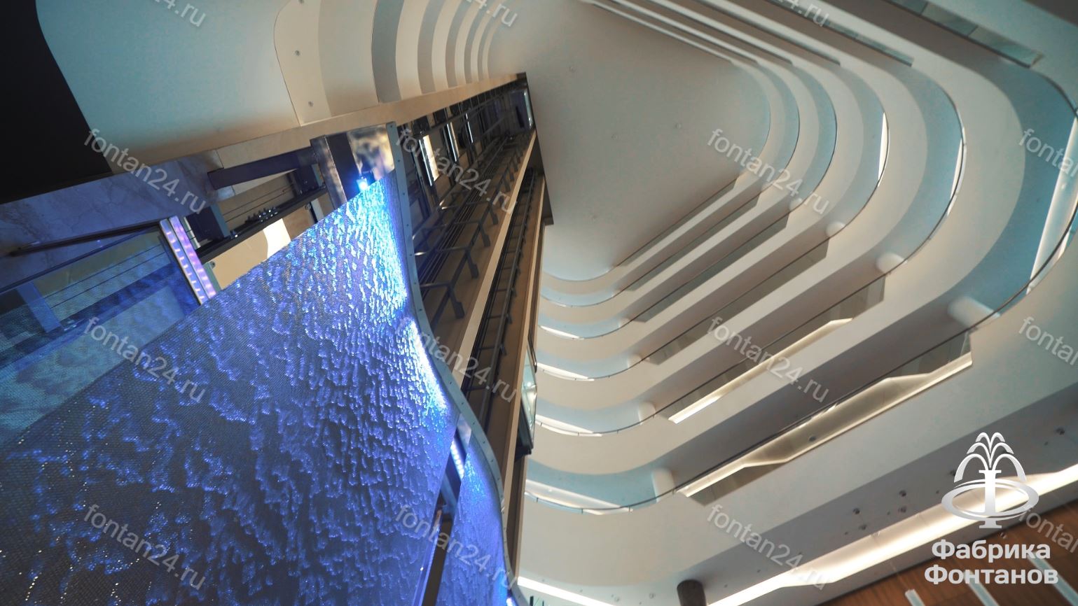 Водопад по сетке