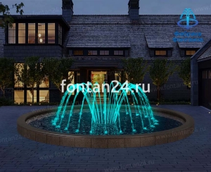 Фонтан для города "Живой цветок" ø=7 м