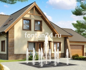 Фонтан для парка "Суперкуб" 3x3 м