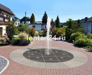 Уличный фонтан "Колесо Фортуны плюс" ø=4 м